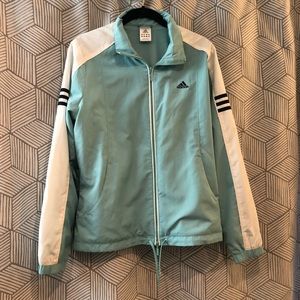 Adidas running workout jacket